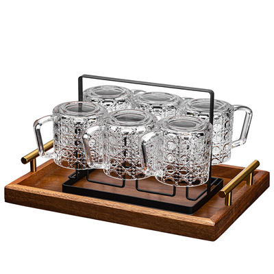 玻璃杯耐热家用水杯套装