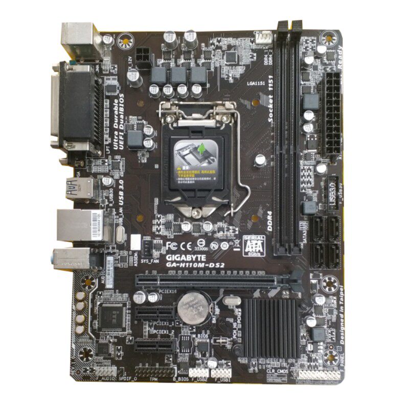 技嘉GA-H110M-DS2/S2 DS2V S2PH wind H110-D3A/D3 DDR4/DDR3主板