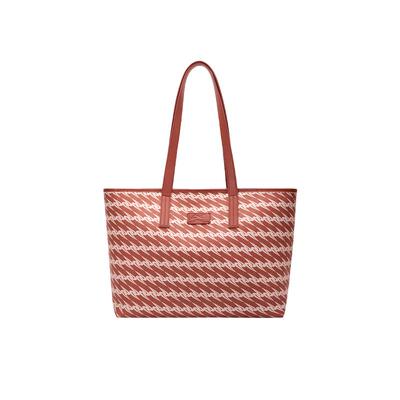 OMTO树莓红托特包女丨红色包包女