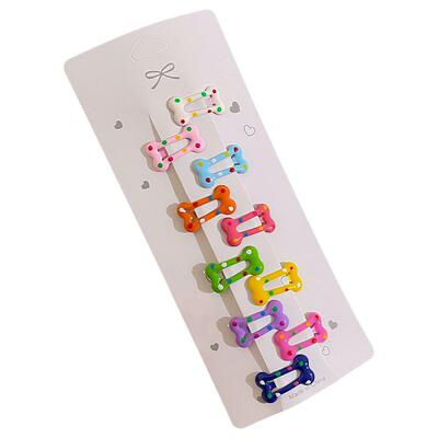 可爱彩色宝宝小发夹侧边刘海夹