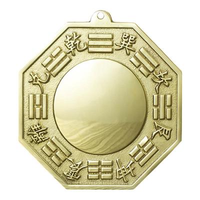黄铜八卦镜挂件随身携带家用挂件