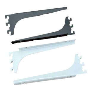 白色木板层板托aa柱配件置物架配件服饰展示挂钩可调上下调节板托