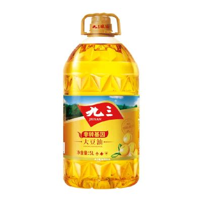 九三非转基因食用油5L一级豆油