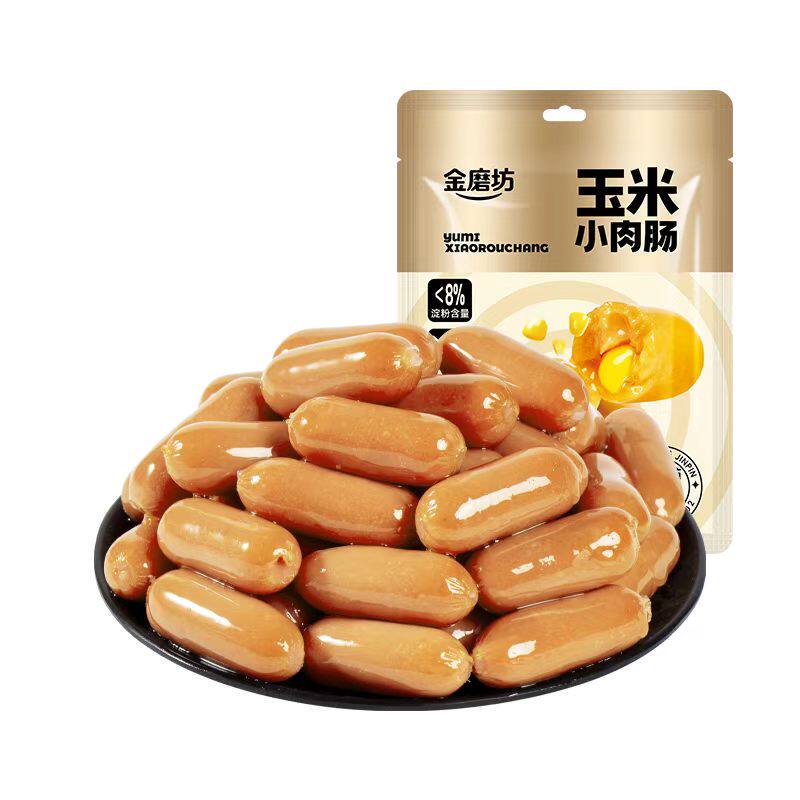金磨坊玉米脆皮即食肠香辣整箱