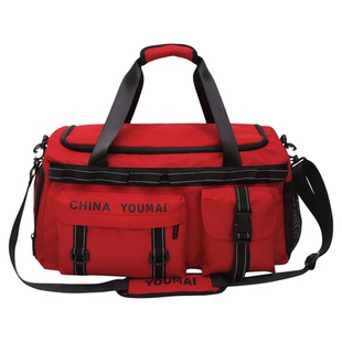 袋鼠男士外出旅游包轻便款 手提可套拉杆箱的旅行包 行李袋收纳包