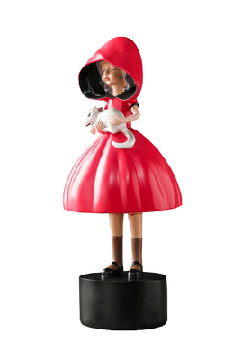 童话创意小红帽摆件少女心装饰品