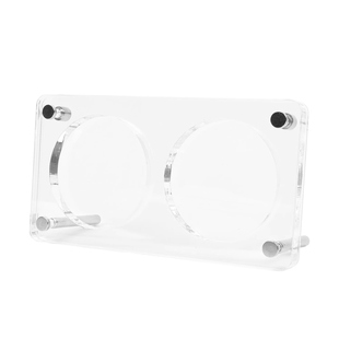 亚克力吧唧谷美展示架子徽章周边收纳盒谷子保护套高颜值卡砖相框