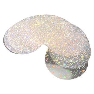 吧唧镭射膜覆膜纸双闪膜满天星星闪光谷子膜58徽章材料彩膜冷裱膜