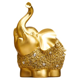 大象摆件客厅酒柜电视柜创意家居玄关软装饰品乔迁新居礼品办公室