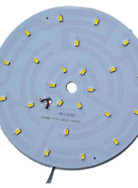 155mm过道灯12w变光彩光LED光源