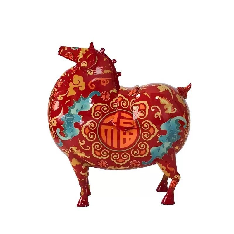西安东西唐富贵马年生肖摆件