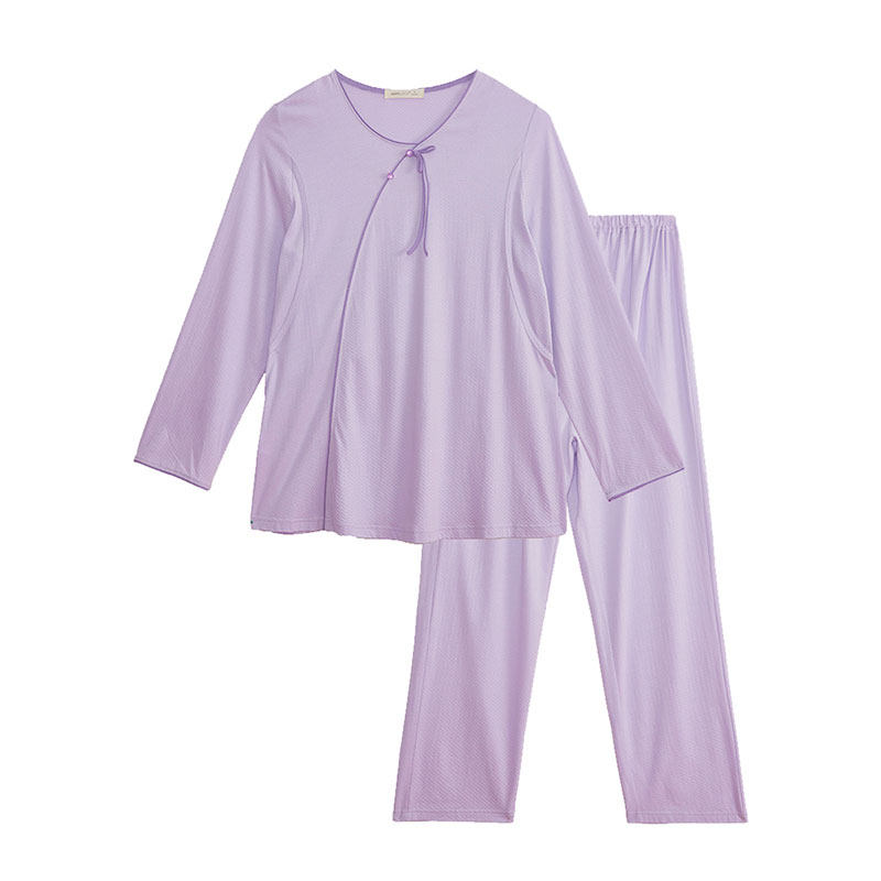 快乐屋可哺乳针织家居服套装