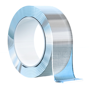 荣晋森纳米双面胶高粘度强力固定墙面车用不留痕透明魔力粘胶贴纳米两面胶防滑贴不伤墙超粘防水万能无痕胶带