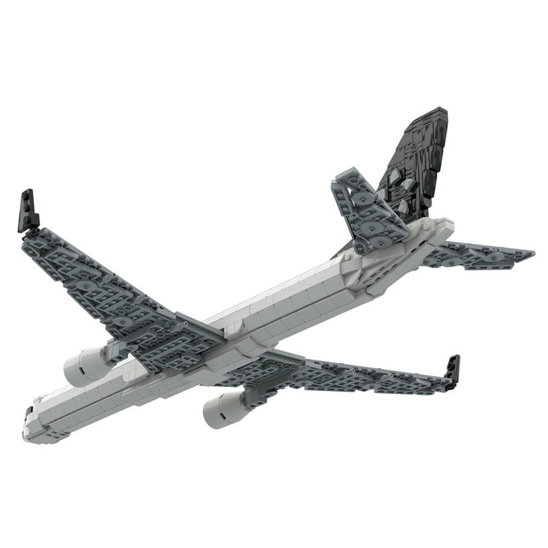 波音757-200客机积木模型玩具男