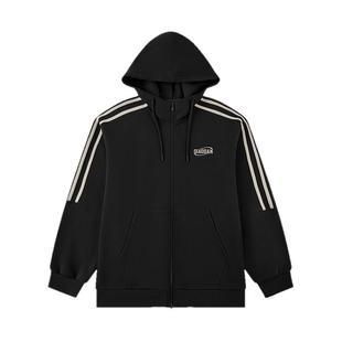 乔丹针织开衫男士冬季新款商场同款复古校园风外套宽松百搭上衣