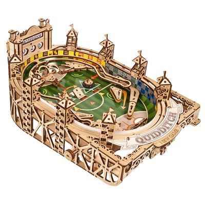 UGEARS哈利波特正版联名周边魔法魁地奇比赛弹球拼图男生女生礼物