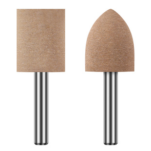 松崎牛皮抛光打磨头模具金属玉石除锈抛光神器砂轮电动内磨头工具