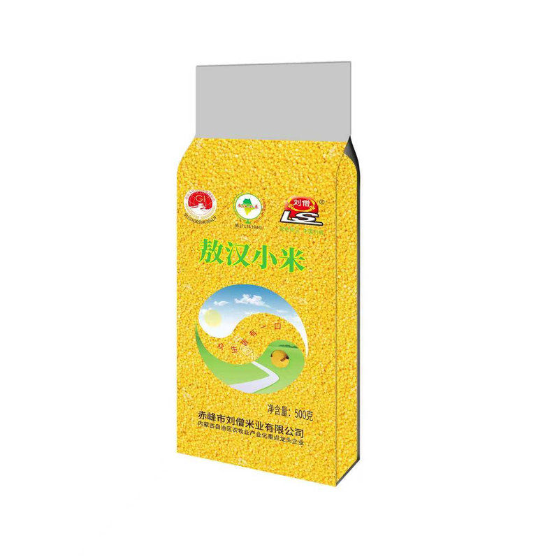 刘僧赤峰敖汉黄小米500g小米粥小袋装五谷杂粮食用小黄米新米