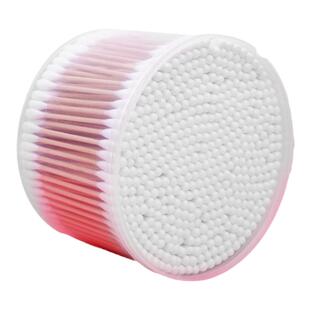 家用双头掏耳棉签化妆用的棉花棒盒装一次性卫生木棒盒装