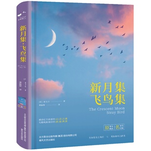 新月集飞鸟集泰戈尔诗集精装锁线原著郑振铎译中文版世界文学名著青少年必读经典书籍感动亿万读者的心灵之歌 春风文艺出