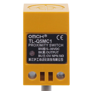 沪工方型接近开关TL-Q5MC1/C2/F1直流三线NPN/PNP常开常闭12V24V