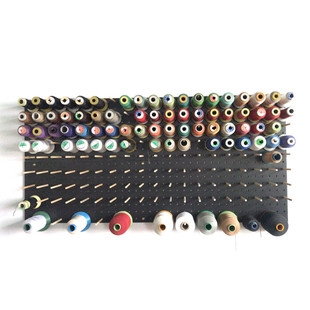 放线架缝纫线架宝塔线玉线圈架子毛线珠宝线挂墙实木洞洞板收纳架