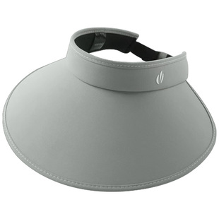 夏季遮阳帽女空顶帽子防紫外线新款黑胶防晒大帽檐户外遮脸太阳帽