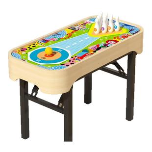 儿童多功能游戏桌木质桌面游戏棋类多合一大富翁桌游早教益智玩具