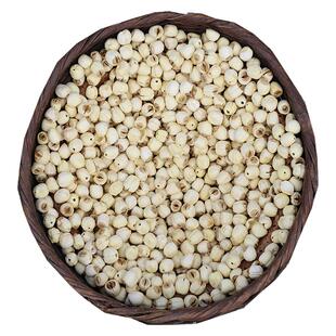 白莲子干货去芯正品药材农家煲汤料粉糯山药白莲子芡实百合四神汤