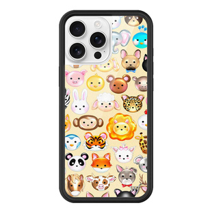 Wildflower动物王国手机壳Animal Kingdom适用苹果iPhone16/15/14/Pro/Max硬壳全包保护套硅胶防摔个性时尚wf