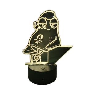 周边2024巴黎奥运会手办弗里热生日礼物氛围儿童睡眠3b小夜灯礼物