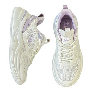 回力运动鞋女款2025新款女鞋春秋舒适增高软底百搭休闲学生跑步鞋