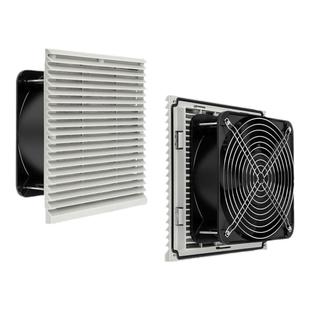 台准工业机柜散热风扇220V通风过滤网配电箱控制柜电柜风机百叶窗