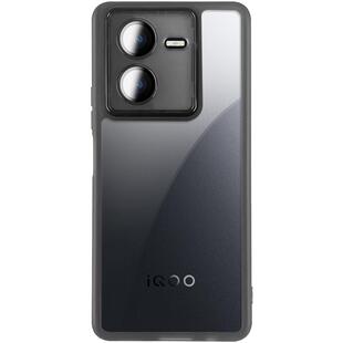 适用于iqooz8自带镜头膜手机壳iqooz8x新款保护套IQOOZ8透明z8软胶镜头全包IQOOZ8X防摔男女z8x磨砂软iqoo壳