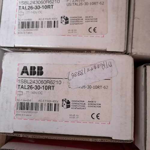 询ABB直流接触器 TAL26-30-10RT  77-143