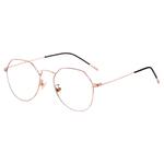 眼镜近视女钛可配度数防蓝光辐射看电脑素颜男款超轻防雾金丝镜架