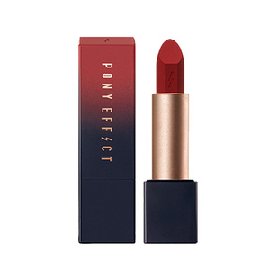 授权正品 韩国pony effect丝绒轻语柔雾口红 豆沙色铁锈红唇膏