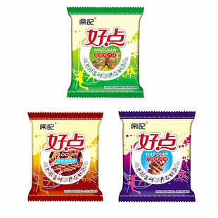 常记好点双块干脆面川辣牛肉味大包48g干吃面即食带调料休闲零食