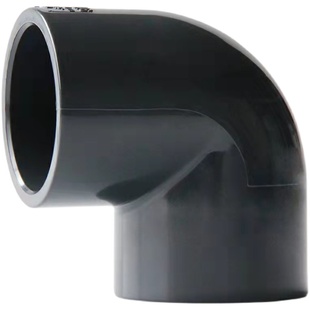 美标UPVC弯头台湾三厘SCH80弯头90°度件化工管4分6分1寸品牌包邮