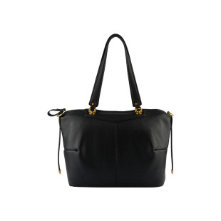 POURCHET/宝榭法国原创设计 ZOLA大号抿嘴包女士单肩手拎通勤包包