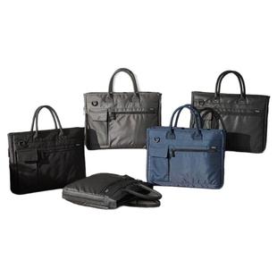 日本山业SANWA笔记本电脑包14/15.6英寸男款休闲单肩手提两用公文包背包上班族拎包三用防震防水商务尼龙