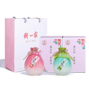 浙一家桃花酿果味米酒微醺女士低度甜酒桂花礼物果酒年货礼盒送礼