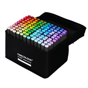 法卡勒五代马克笔套装软头酒精油性第五代60色手绘FINECOLOUR5代卡法勒软笔头法拉勒官方法克勒法可勒手绘