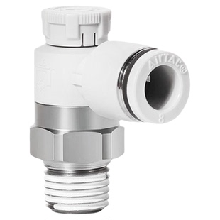 原装亚德客气管推锁气动调速阀 PTL801A PTL802A PTL803A PTL804A