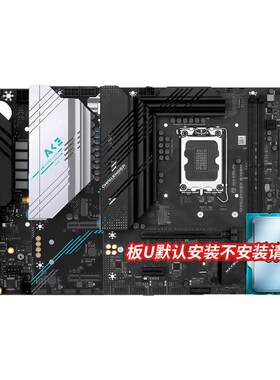 英特尔i5 12400F 1249铭瑄H610M终结者B760ITX ACE II主板CPU套装