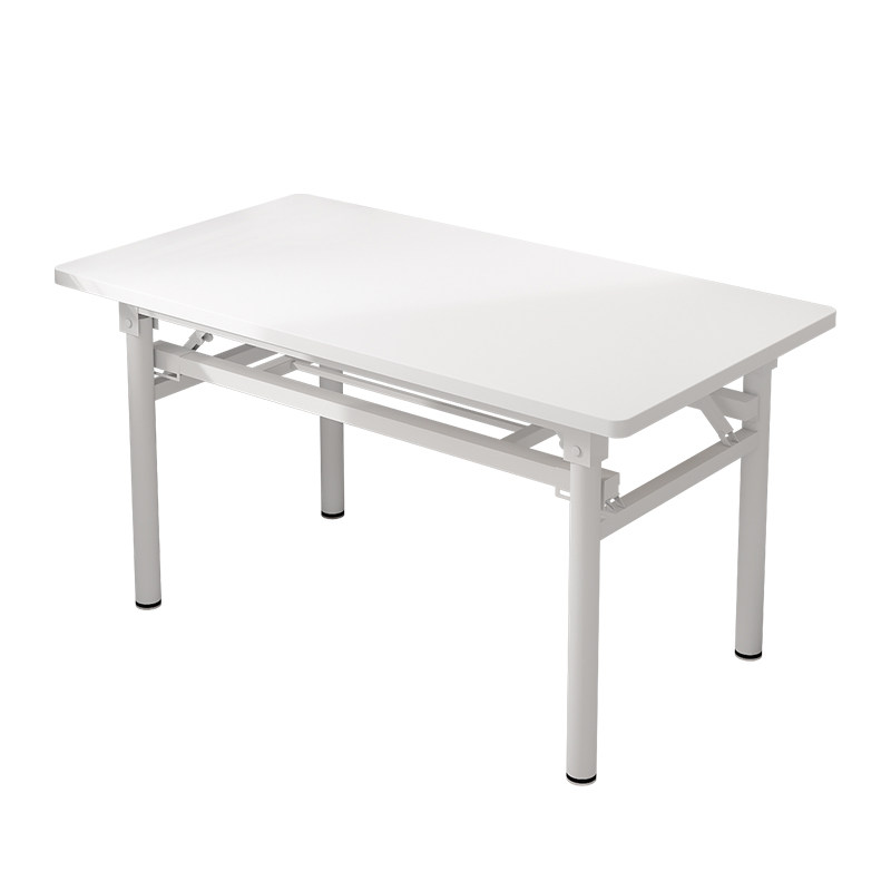 家用卧室台式电脑桌简易长方形书桌简约学生写字桌租房折叠小桌子