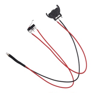 LED小光源发光二极管常闭小开关手工模型diy灯珠迷你小灯泡带开关