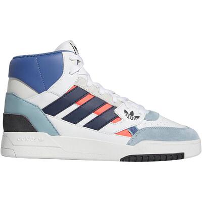 Adidas/阿迪达斯官方正品三叶草DROP STEP男女复古高帮板鞋GV9448