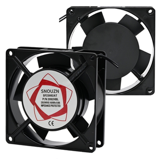 包邮9cm/9025AC220V/380V风扇2092HSL机柜散热SF9225AT轴流风机