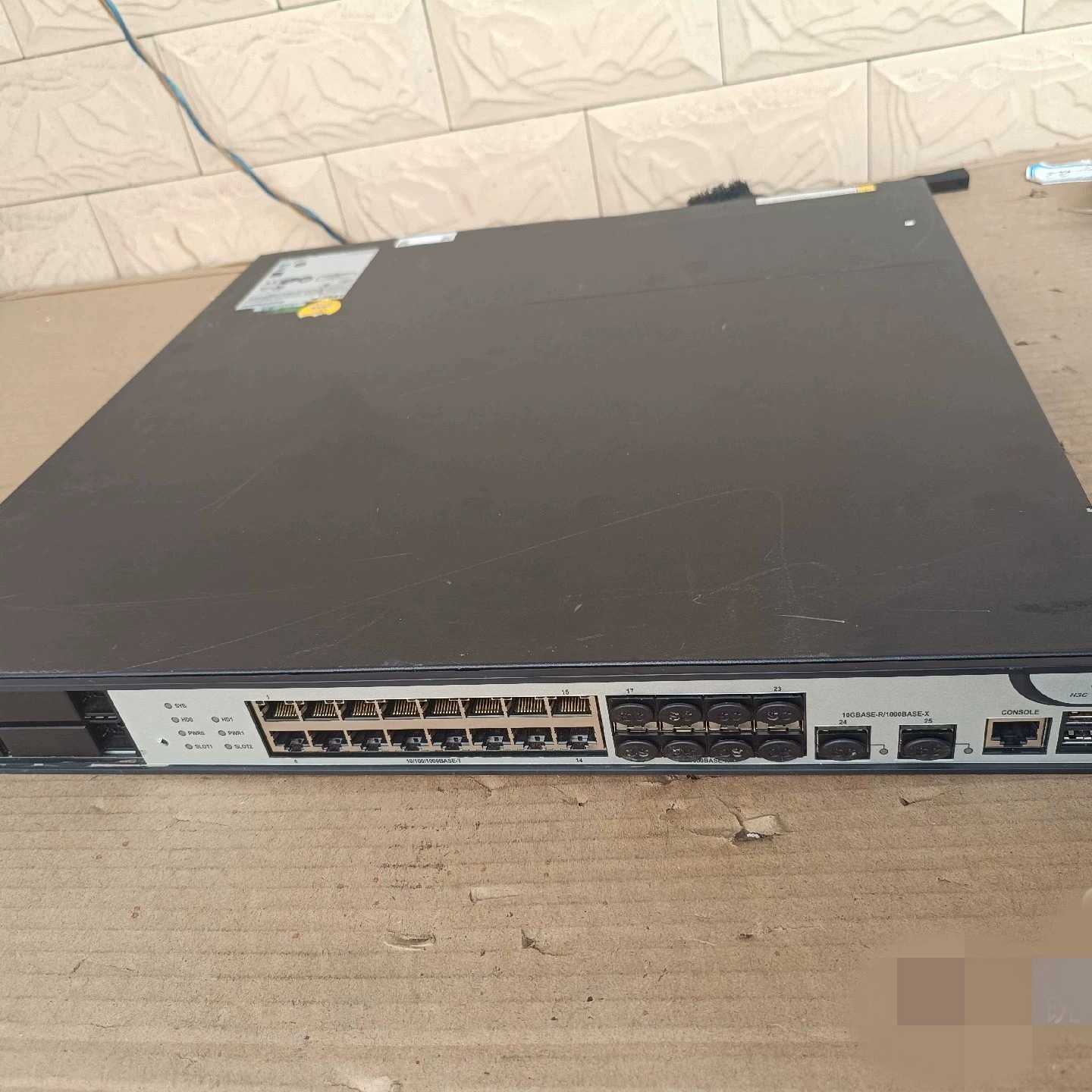 议价H3C SecPath F1070 万兆路由防火墙主机,机房下架，正常使用